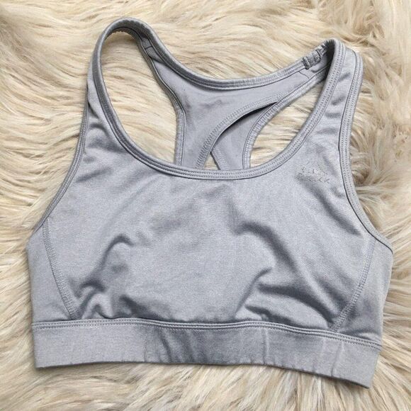 Gray & White Womens Sports Bra Bundle - Medium Includes Crossback & Racerback St - Picture 8 of 11